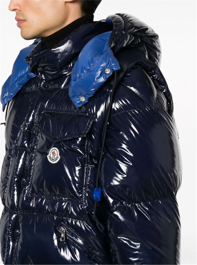 KARAKORUM GLOSSY-FINISH PADDED JACKET