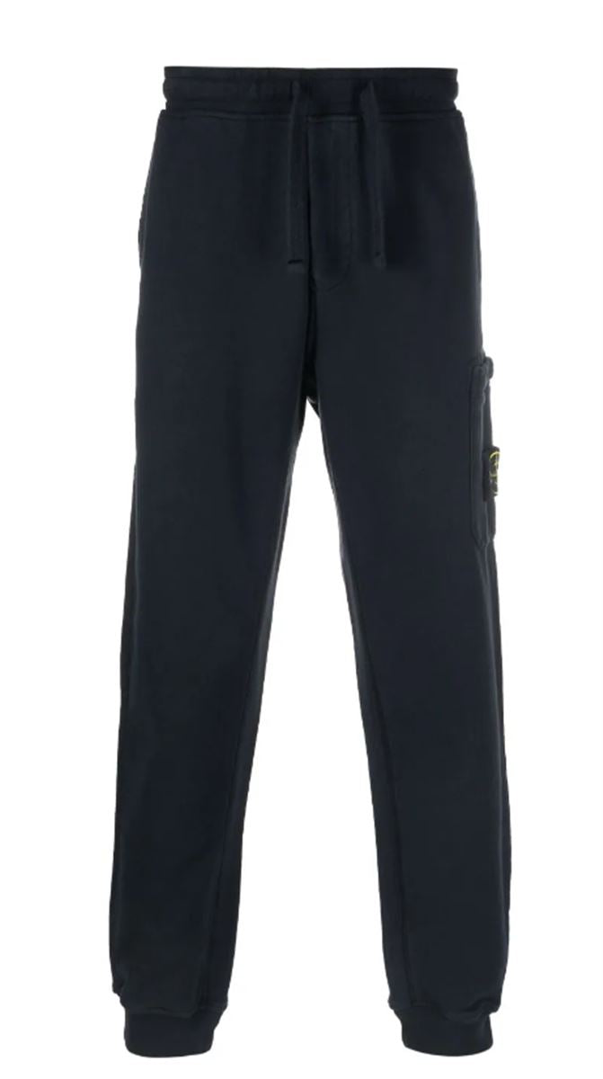 COMPASS PATCH COTTON TRACK PANTS