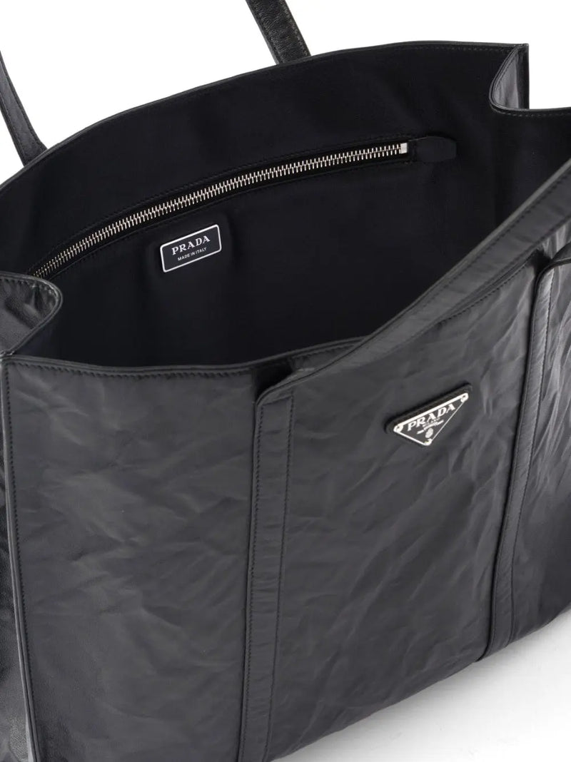 LARGE LEATHER TOTE BAG