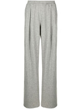 SIDE-STRIPE WOOL-BLEND TRACK PANTS