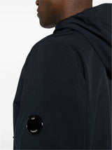 SHELL-R GOGGLES-DETAIL HOODED JACKET