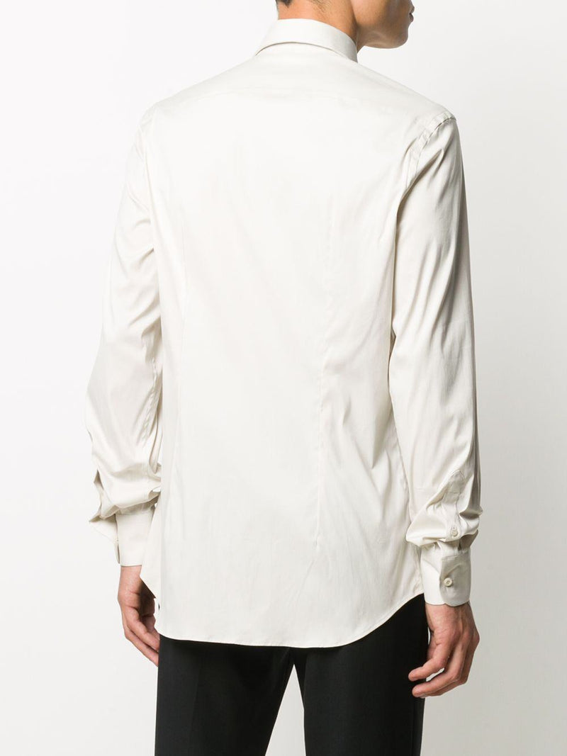 long-sleeved buttoned shirt - Verso