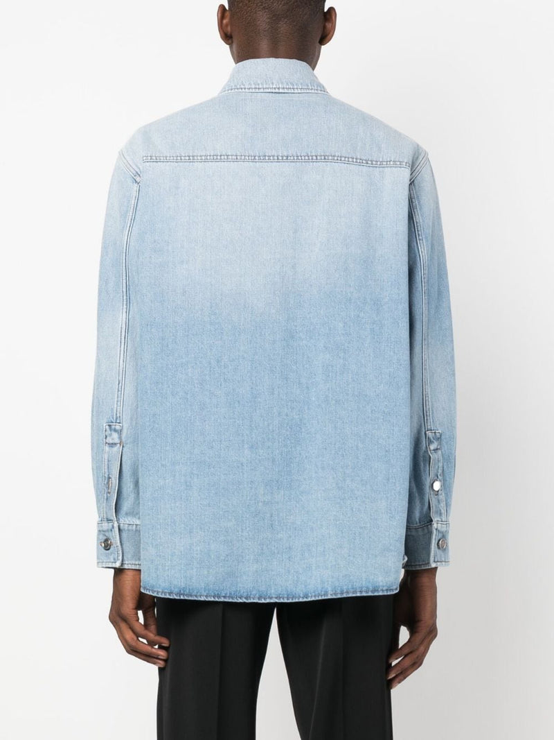 VLOGO DENIM SHIRT