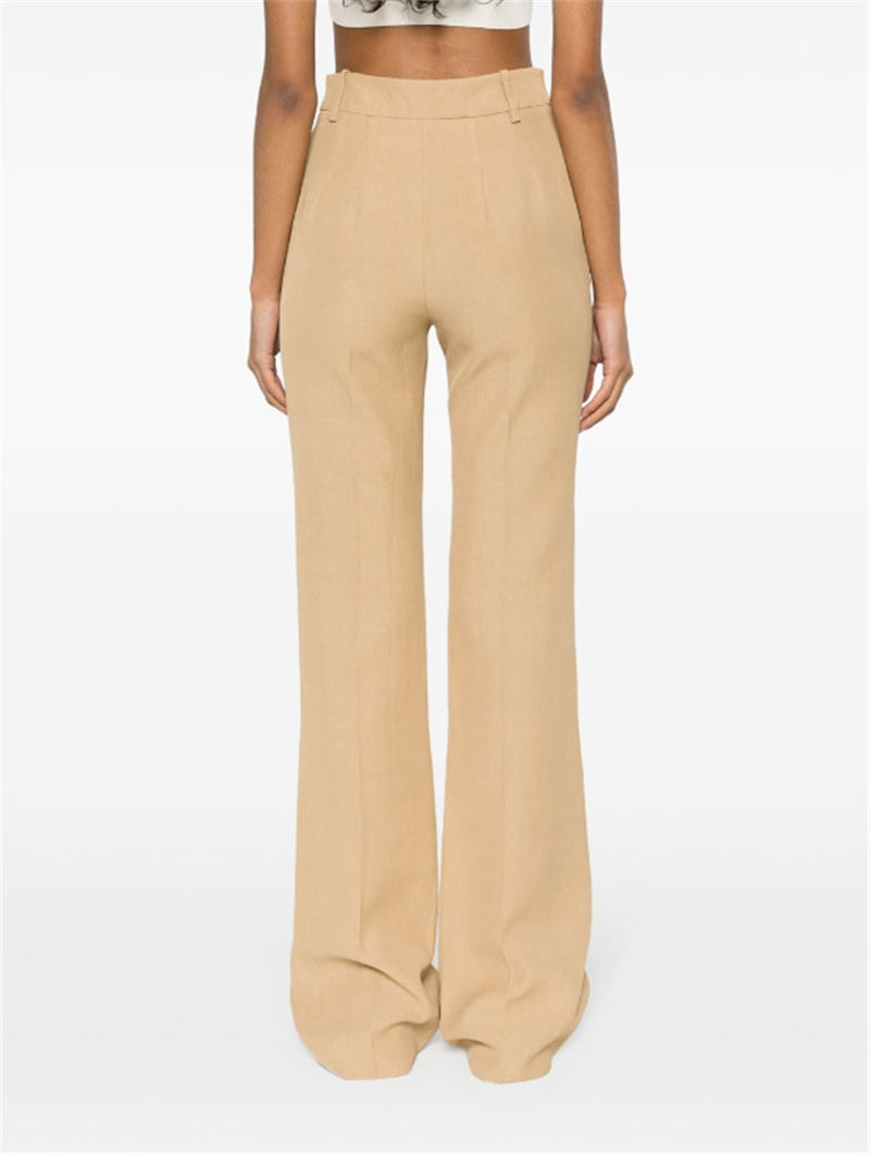 MID-WAIST BOOTCUT TROUSERS