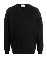 COMPASS-PATCH CREW-NECK SWEATSHIRT