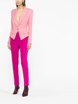 WIDE-LAPEL SLIM-FIT BLAZER