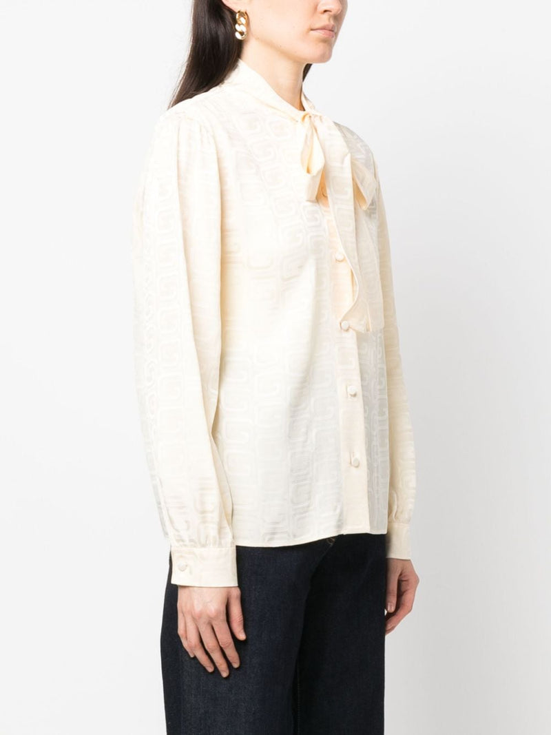 INTERLOCKING-G SILK SHIRT