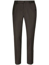 LOGO-TRIM TAILORED TROUSERS