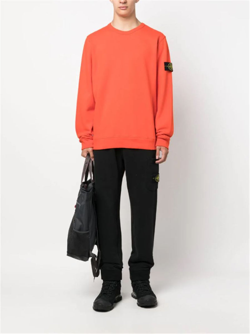 COMPASS PATCH COTTON TRACK PANTS