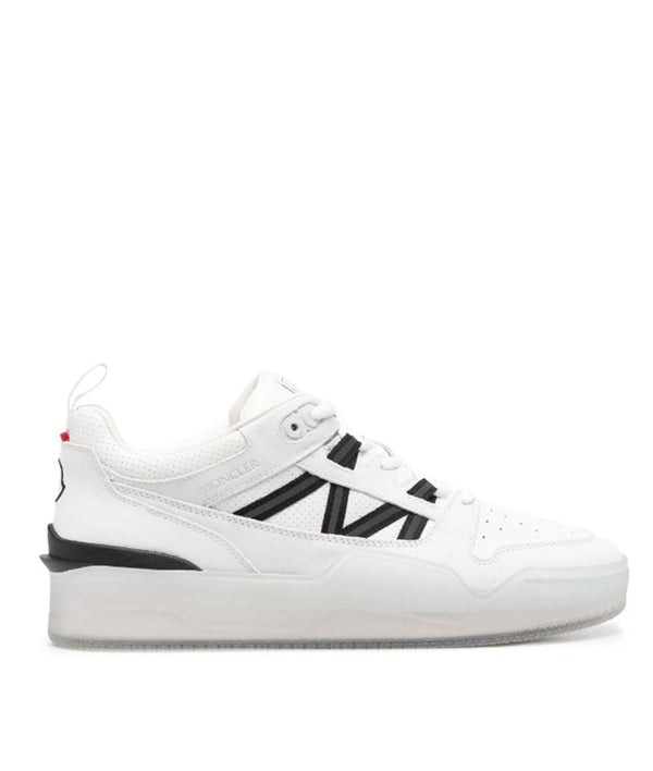 LOGO-PATCH LEATHER SNEAKERS