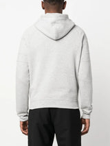 EMBROIDERED-LOGO COTTON HOODIE