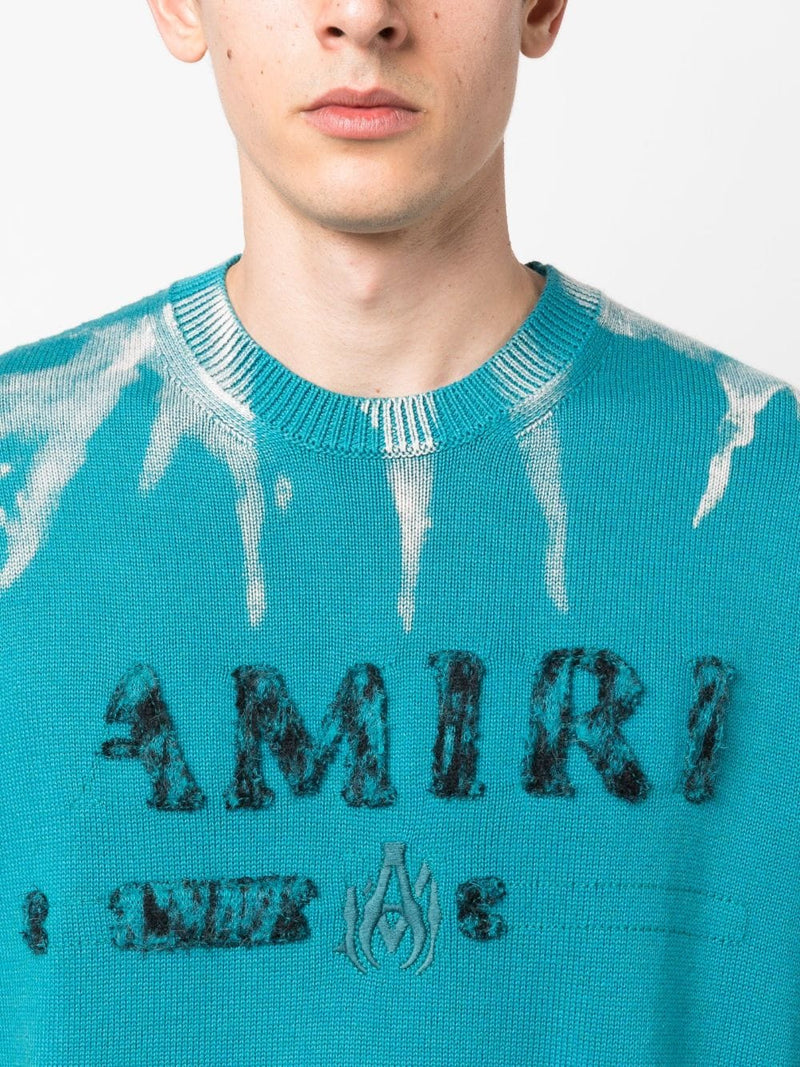 LOGO-EMBROIDERED KNITTED T-SHIRT