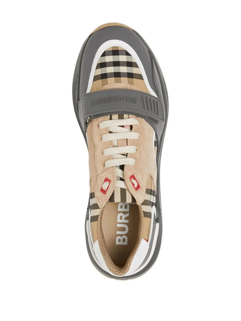 VINTAGE CHECK CHUNKY SNEAKERS