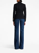 DOUBLE-BREASTED WOOL BLAZER