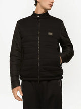 LOGO-PLAQUE ZIP-UP JACKET