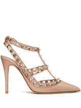 ROCKSTUD ANKLE-STRAP PUMPS