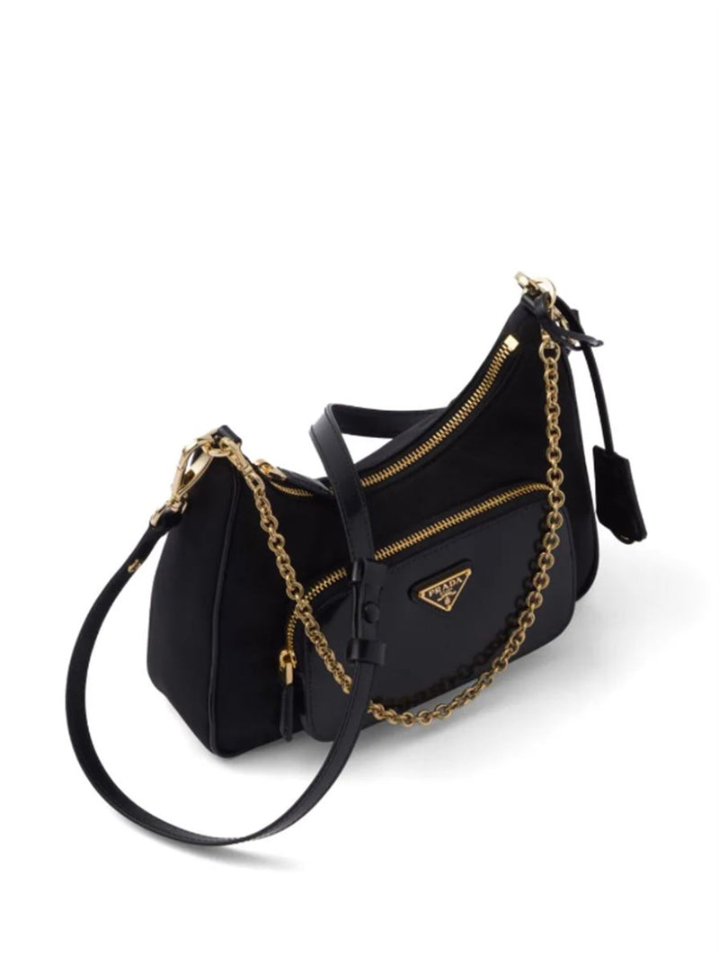 TRIANGLE-LOGO SHOULDER BAG