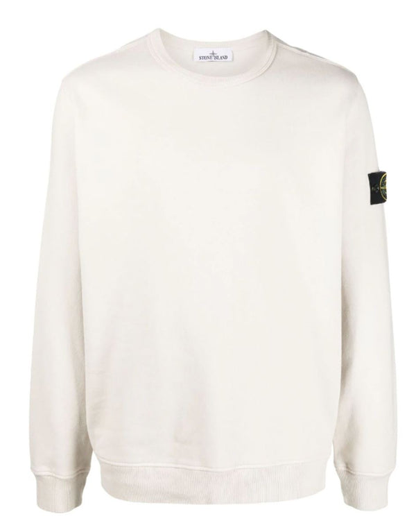 COMPASS-PATCH COTTON SWEATSHIRT