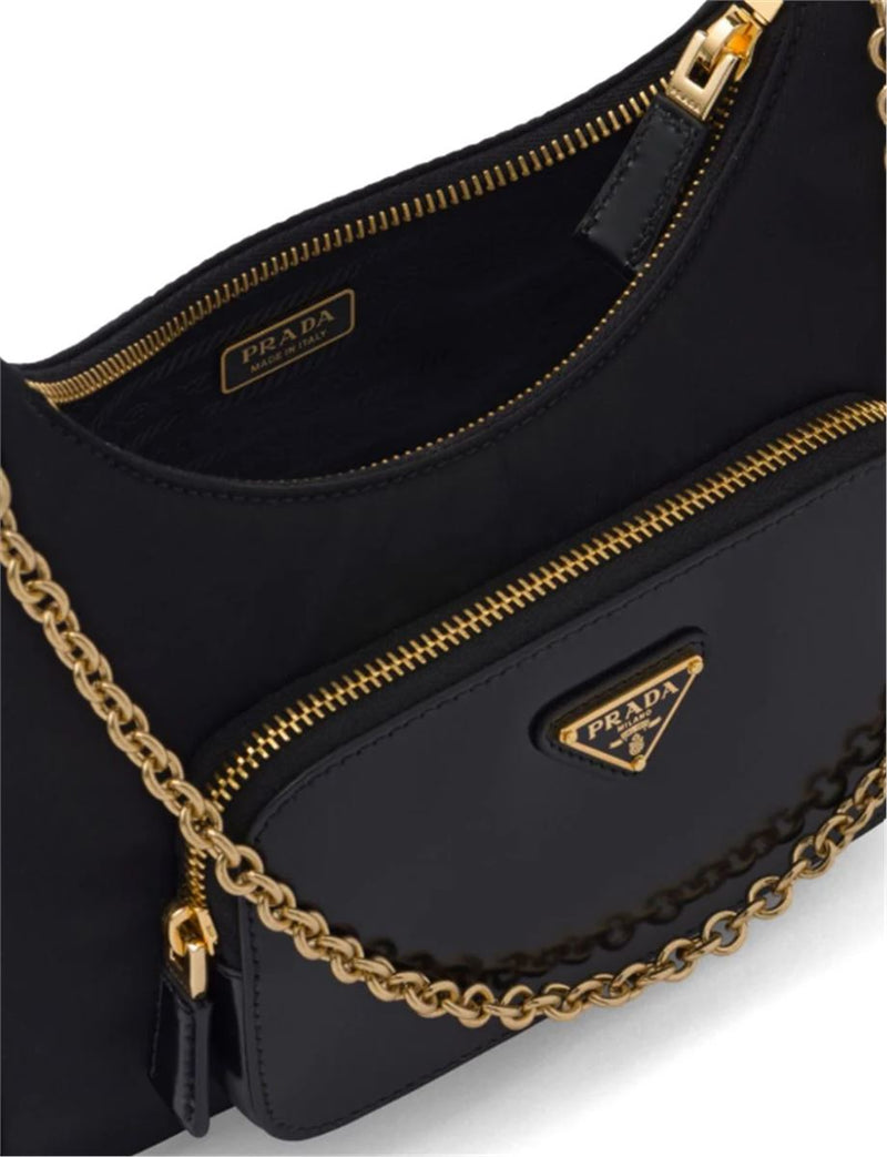 TRIANGLE-LOGO SHOULDER BAG