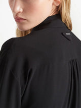 TWIST WOOL SHIRT DRESS