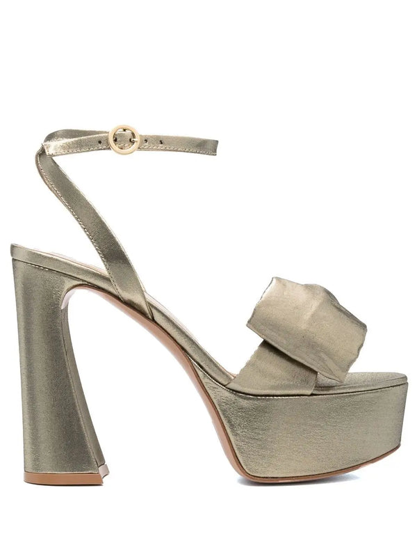 BOW-DETAIL 120MM SANDALS
