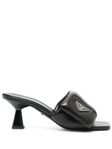 LOGO-PLAQUE 70MM OPEN-TOE MULES