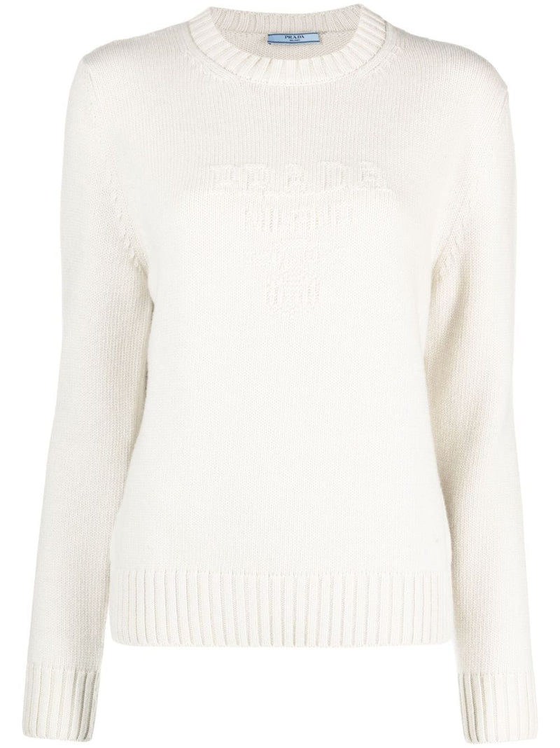 LOGO-EMBROIDERED JUMPER