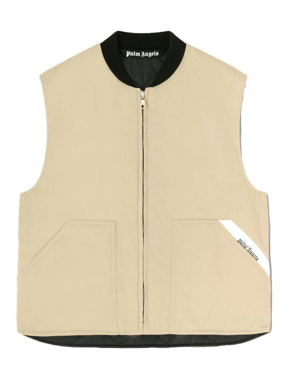 SARTORIAL TAPE ZIP-UP VEST