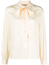 INTERLOCKING-G SILK SHIRT