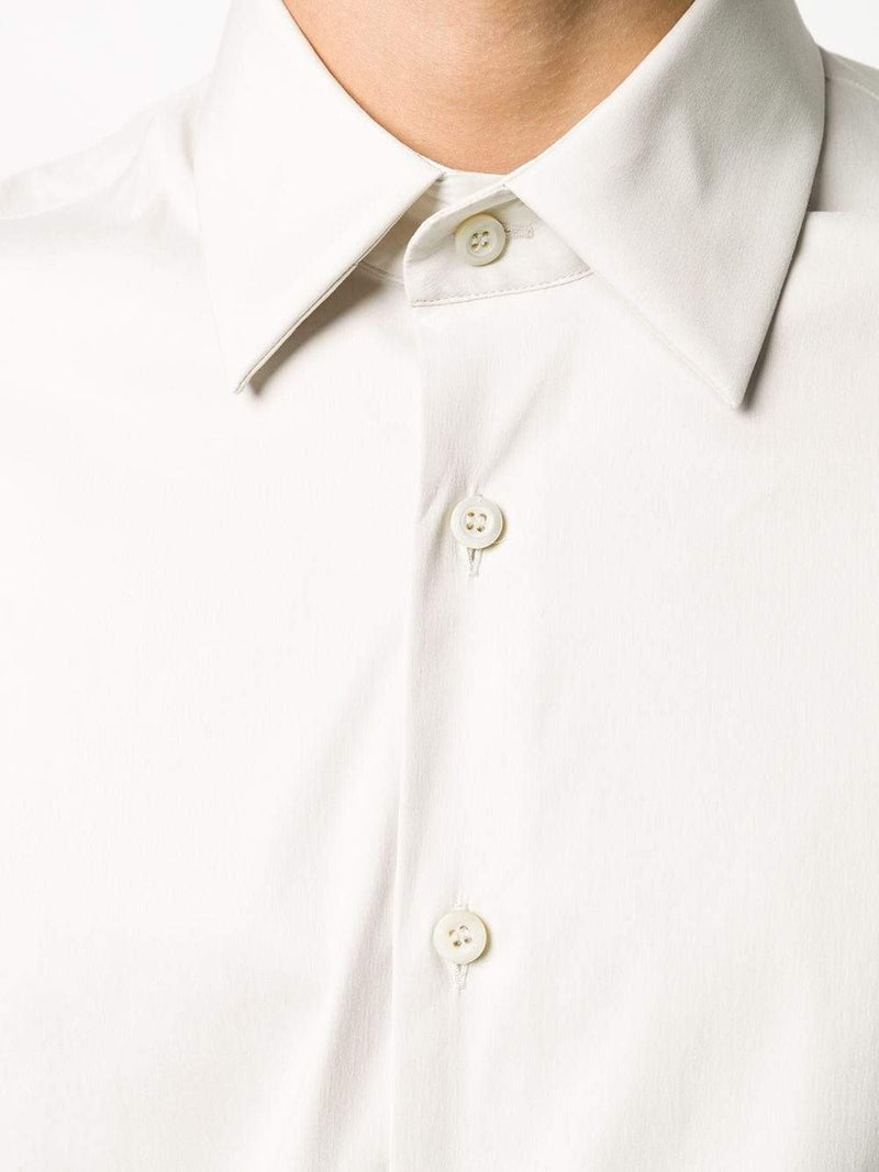long-sleeved buttoned shirt - Verso