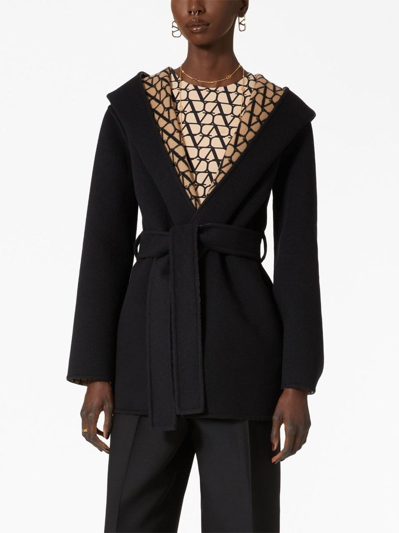 TOILE ICONOGRAPHE HOODED COAT