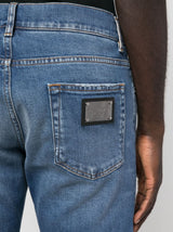 MID-RISE SKINNY JEANS