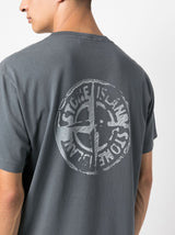 COMPASS LOGO-EMBROIDERED T-SHIRT
