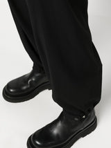 DRAWSTRING-WAIST SLIM-FIT TROUSERS