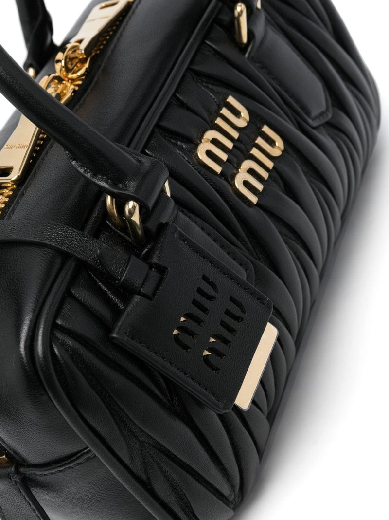 ARCADIE MATELASSÉ LEATHER BAG