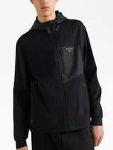 PANELLED HOODED JACKET