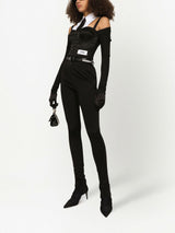 KIM DOLCE&AMP;GABBANA HIGH WAISTED SKINNY-FIT TROUSERS