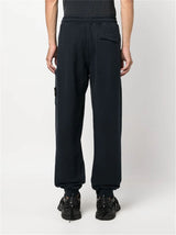 COMPASS PATCH COTTON TRACK PANTS