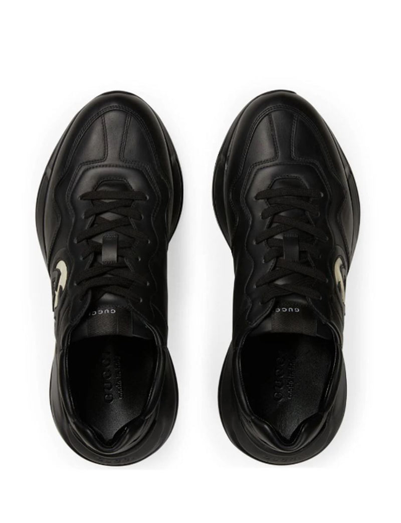 RHYTON LEATHER SNEAKERS