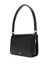 LETTER LEATHER CROSSBODY BAG