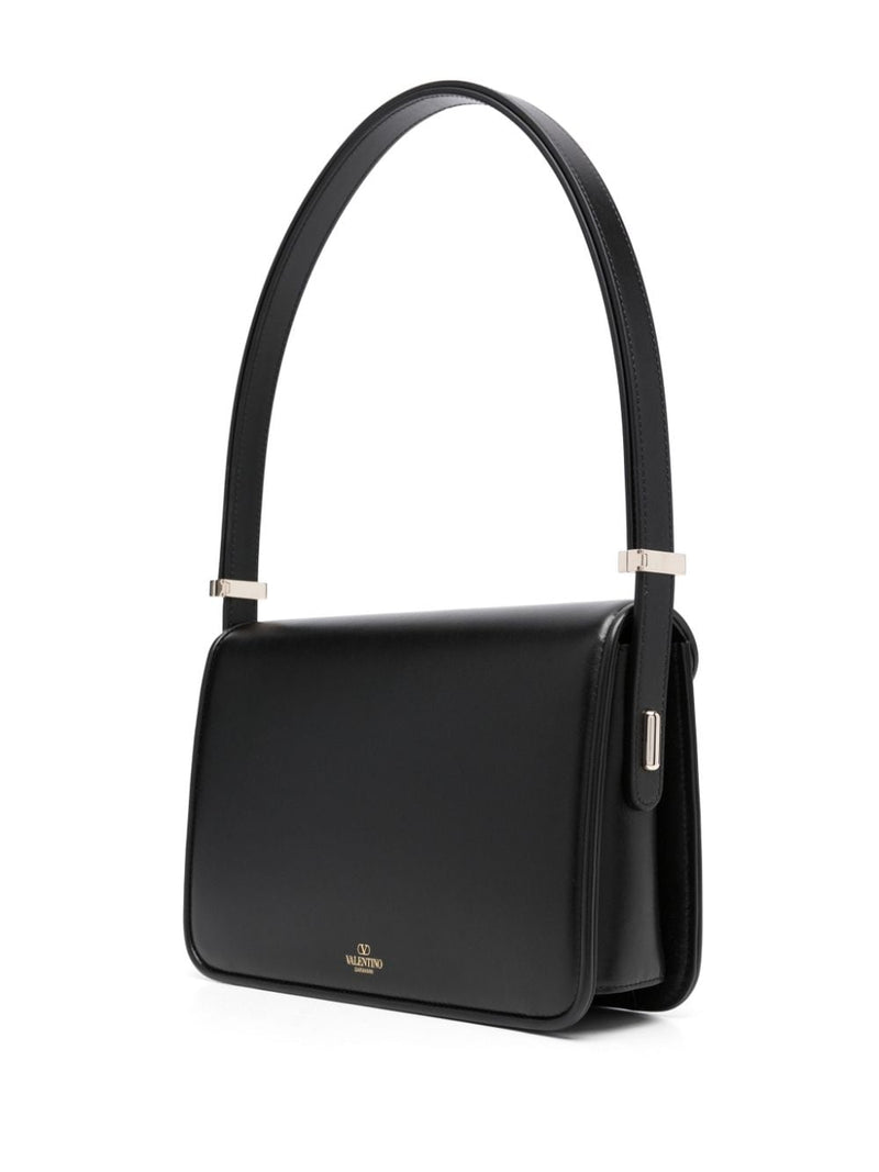 LETTER LEATHER CROSSBODY BAG