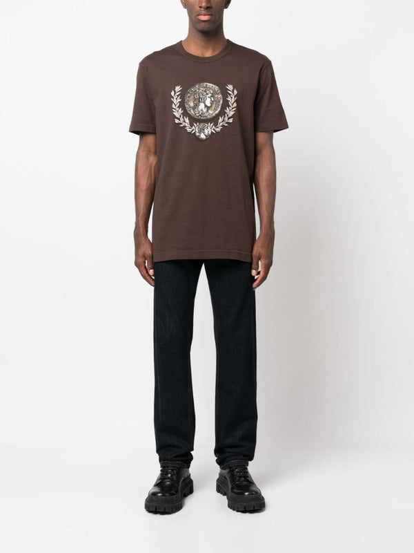 COIN-PRINT COTTON T-SHIRT