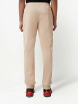LOGO-PRINT STRETCH-COTTON TRACK TROUSERS