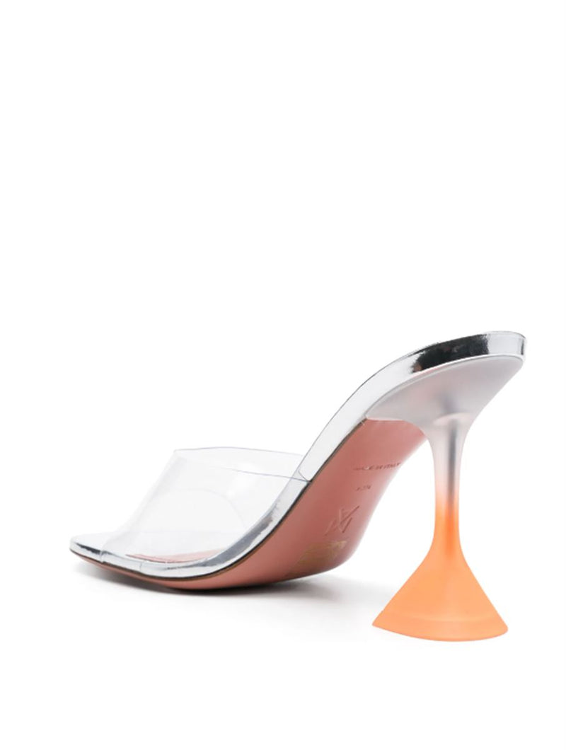 LUPITA 95MM TRANSPARENT MULES