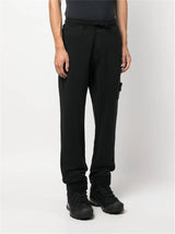 COMPASS PATCH COTTON TRACK PANTS