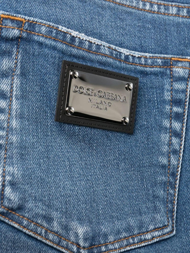 MID-RISE SKINNY JEANS