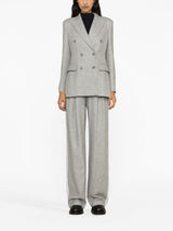 SIDE-STRIPE WOOL-BLEND TRACK PANTS