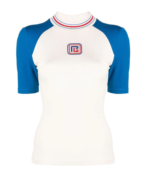 PB EMBROIDERED SHORT-SLEEVE T-SHIRT