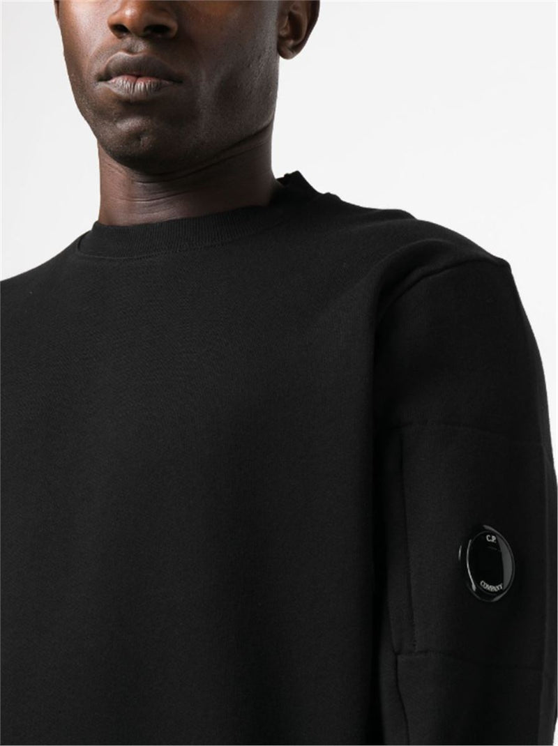 LOGO-PATCH COTTON SWEATSHIRT