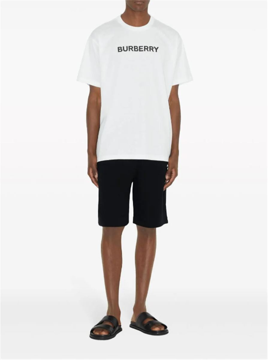 LOGO-PRINT COTTON T-SHIRT BURBERRY